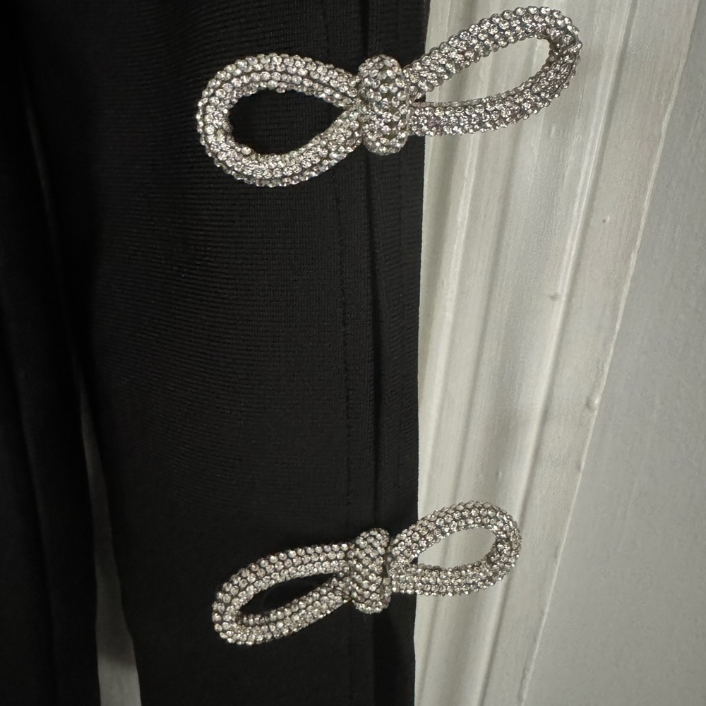Posh Mia Sophia Bandage Dress Size L - Picture 10 of 12